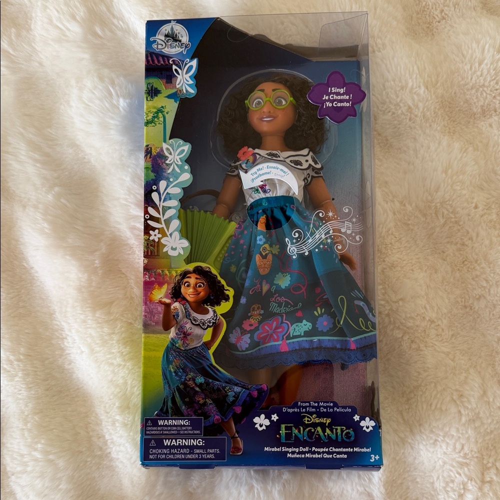 Disney Encanto Mirabel Singing Doll - Blue and White